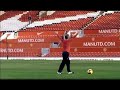 Crisiano Ronaldo & the Man Utd Kit Man