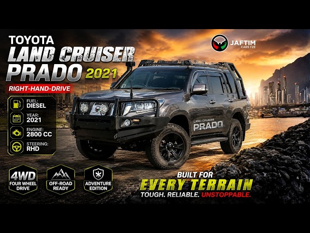 Toyota Prado TXL1 2.8 DIESEL ENGINE | AT | RHD | 4WD | ELECTRIC SEATS video