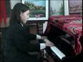 Luca Dinu plays The flight from Kruja by Ludmila Knezkova-Hussey