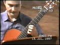 Leonidas Kanaris plays Brouwer, Corfu Festival, 1997, part 1