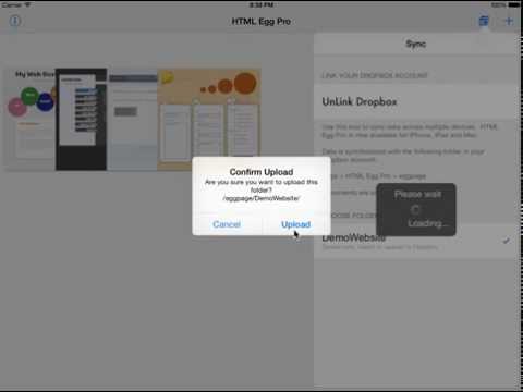 how to sync dropbox on ipad