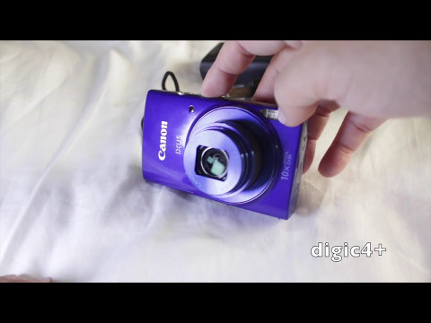 video testing the CANON IXUS 190 digital camera