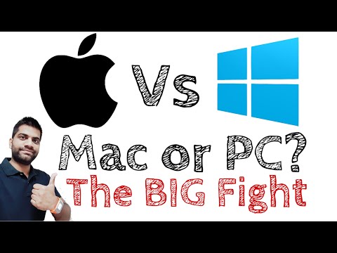 Mac Vs PC | The Big Fight | Fair Comparison