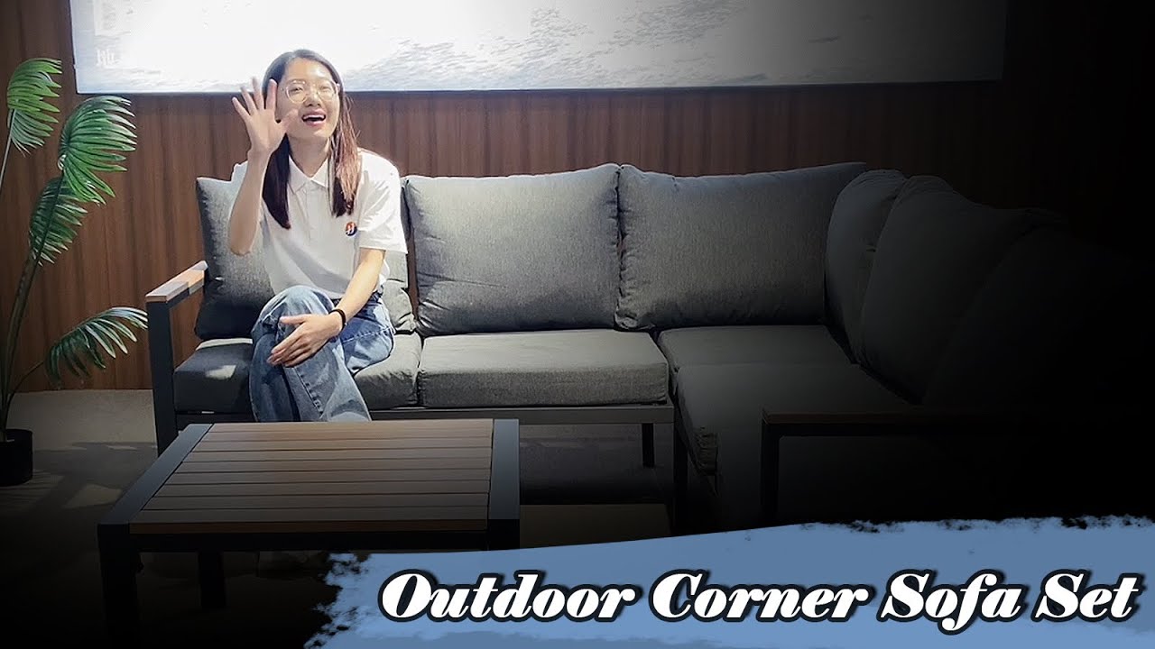Outdoor Corner Sofa Set - Grace