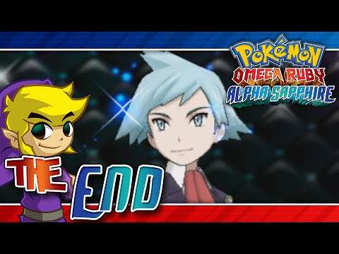 Let's Play Pokemon: Omega Ruby - The End - Champion Steven (Second Run)