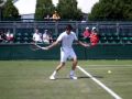 Juan Martin Del Potro Practices @ Wimbledon