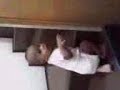 my lil zaes learn how to climb the stairs. and he was only 8months ++ at that time (may 12th, 2008)