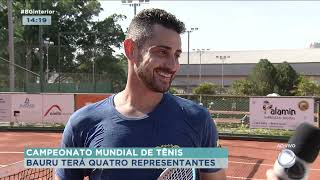 Quatro tenistas vão representar Bauru no Mundial de Tênis em Lisboa