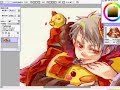 【ヘタリア】俺様と小鳥描いてみた