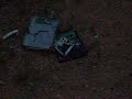 Smashing a  portable  TV