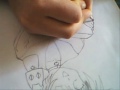 dessin manga ecoliere