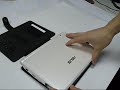 PDair Leather Case for Asus Eee PC 900/900 XP - Book(Black)