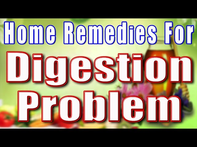 How to solve digestive problems