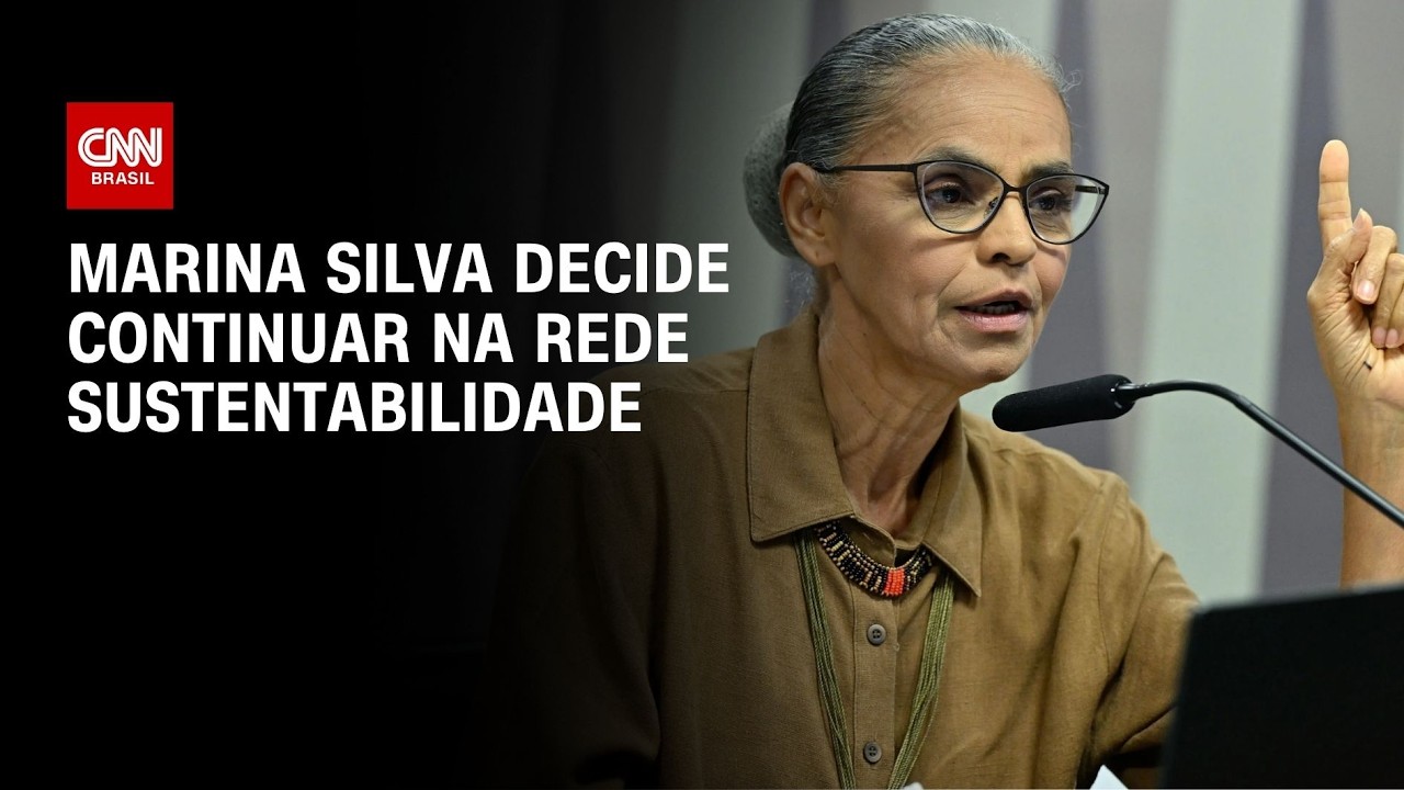 Marina decide ficar na Rede enquanto avalia tentar Senado | BOLETIM CNN
