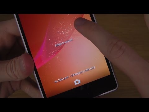 Sony Xperia Z2 NEW Cool Lock Screen Effect!
