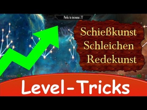 Skyrim - Schnell leveln (Schießkunst, Schleichen, Redekunst) - Teil 1