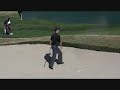 Zach Johnson holes out uphill bunker at FBR