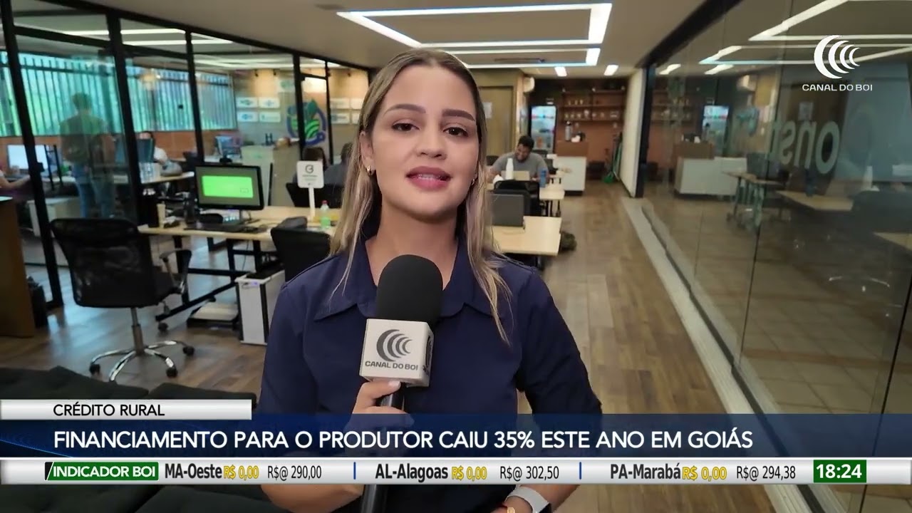 Financiamento para produtores rurais caiu 35% em Goiás