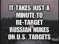 presidents have only a few minutes to decide whether to use them or lose them - it takes on minute to retarget.