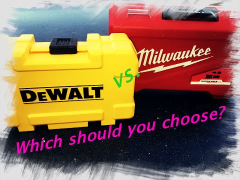 DeWalt vs. Milwaukee Bit Set