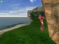 They fight the guardians of fusion island!(Halo CE Machinima)