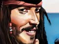 jack sparrow painting