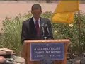 Obama sees fallen Veterans in the audience