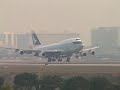 Airliners landing at L.A.X.