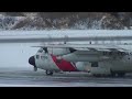 Coast Guard HC-130 Launches to Find Missing Balloonist