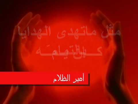 ليتها الاعمار تهدى والسنين أمير المعاني