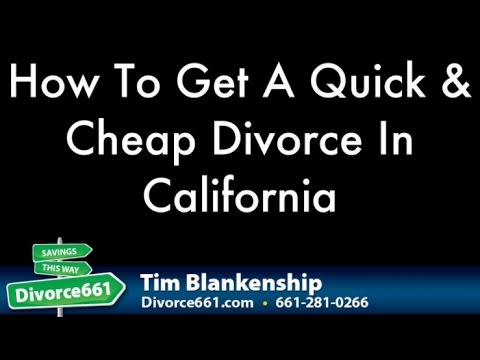 video-linktoworks-How To Get A Quick Cheap Divorce In California