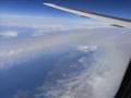 5月11日の飛行機から見えた広島上空の地震雲静止画編