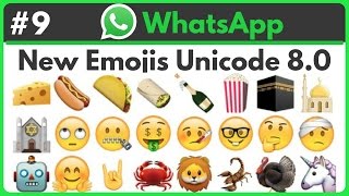 WhatsApp • New Emojis Unicode 80 (Beta 212373)