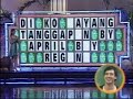 wheel of fortune  {03 03 2008} part2