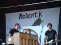 the office theme song by relient k (warped tour 8.17.08 Carson, CA)