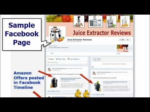 FB Review Poster – Amazon Affiliate Marketing Tool for Facebook Users