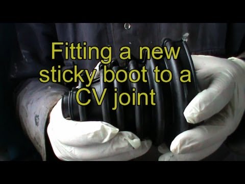 how to fit c v joint