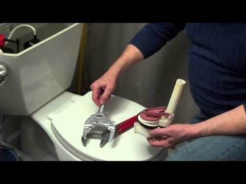 how to remove sink strainer lock nut