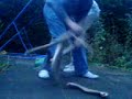 Brutal chair smash