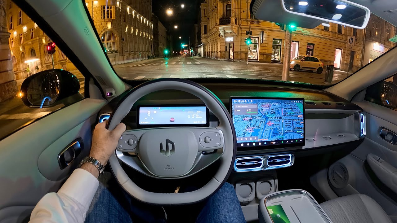 New LEPMOTOR B10 2026 (European model) - night POV test drive & REVIEW