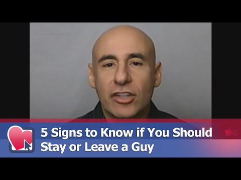 how to decide to stay or leave a relationship