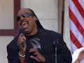 Stevie Wonder Performs at the Democratic National Convention Stevie Wonder Performs at the Democratic National Convention