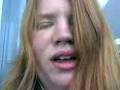 ginger singing at school