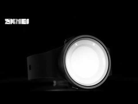 Skmei 1445 черные с черным циферблатом мужские спортивные часы - фото 1 - id-p1497458734