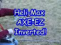 Inverted Heli-Max AXE-EZ Coaxial R/C Helicopter