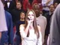 Breanna singing national anthem @ Minnesota Timberwolves gam