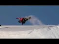 Christoph vonAlvensleben jumps huge on a snowmobile