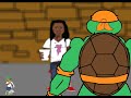 Lil Wayne chills with the ninja turtles (I guess we futuristic, Wayne spit similar lyrics recently) Lil Wayne chills with the ninja turtles (I guess we futuristic, Wayne spit similar lyrics recently)