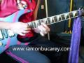 ramon bucarey arpegios, guitar electric