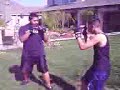 Backyard UFC Fighting